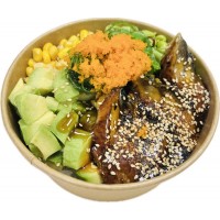 Poke bowl paling* 4 plakjes
